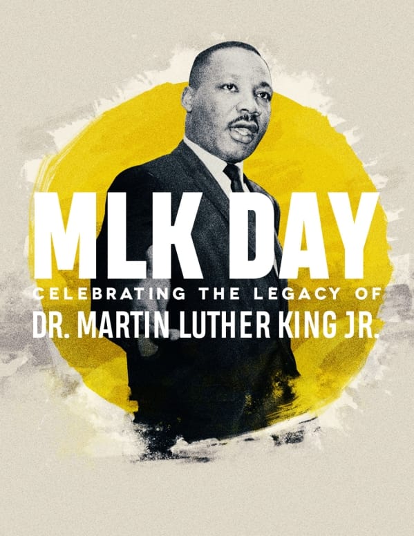 MLK Day Service Flyer Template