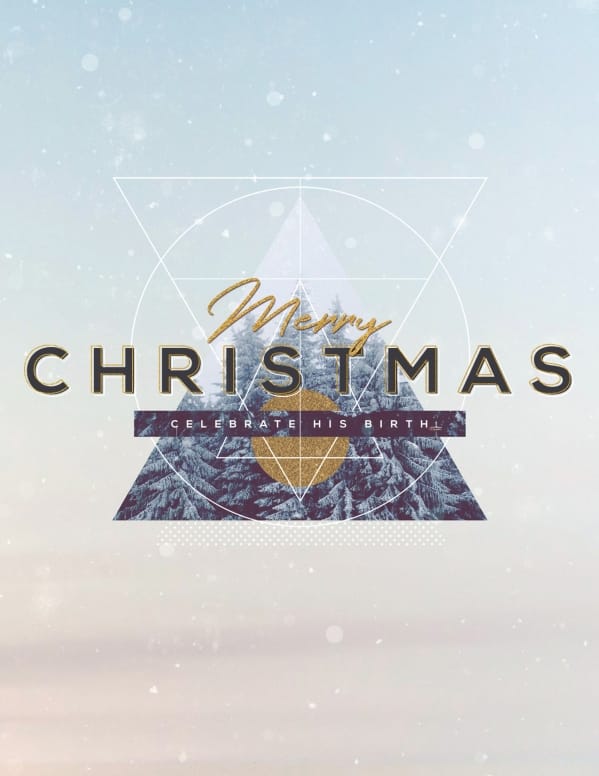Merry Christmas Winter Flyer Template