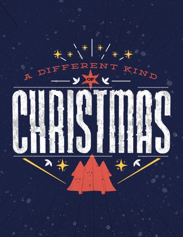 Different Kind Of Christmas Church Flyer