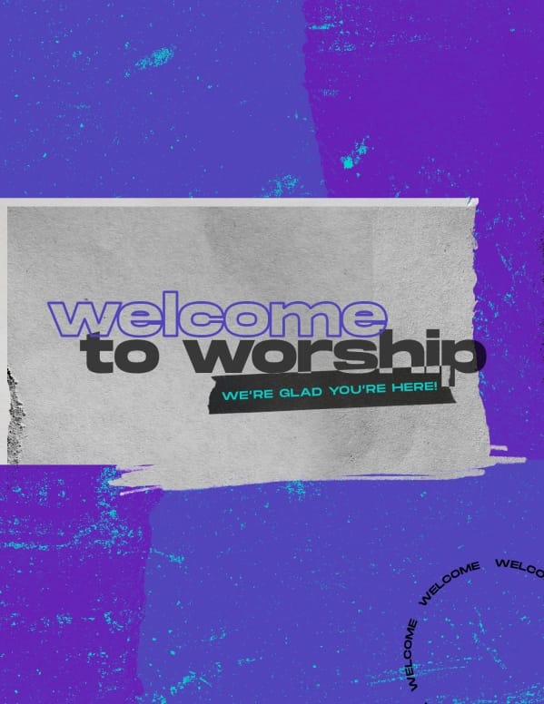 Special Guest Church Flyer