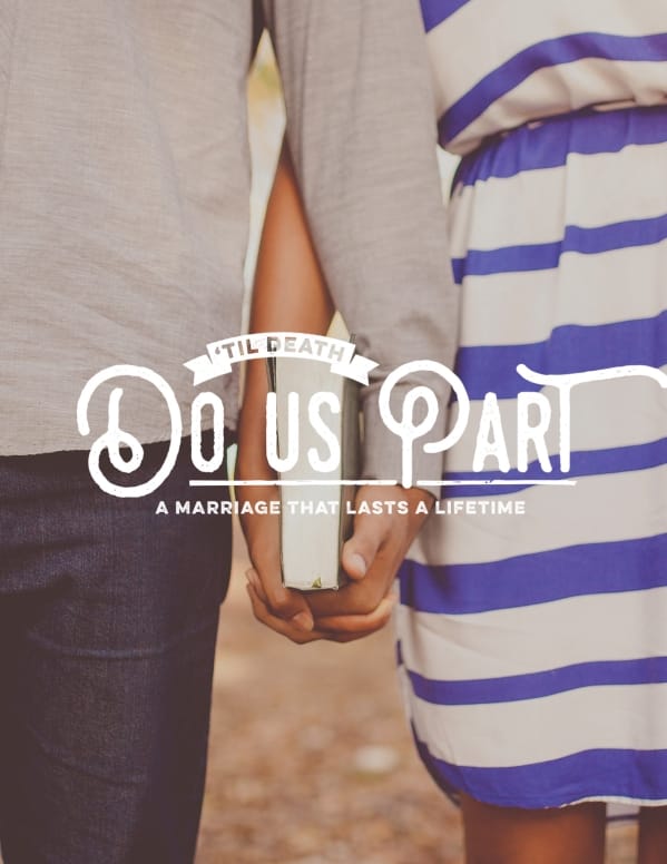 Till Death Do Us Part Marriage Retreat Flyer