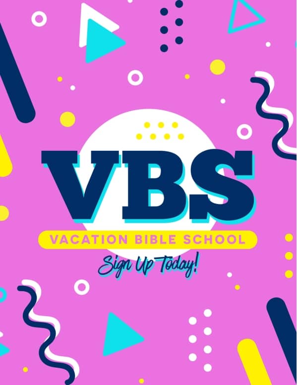 Vacation Bible School Flyer Template