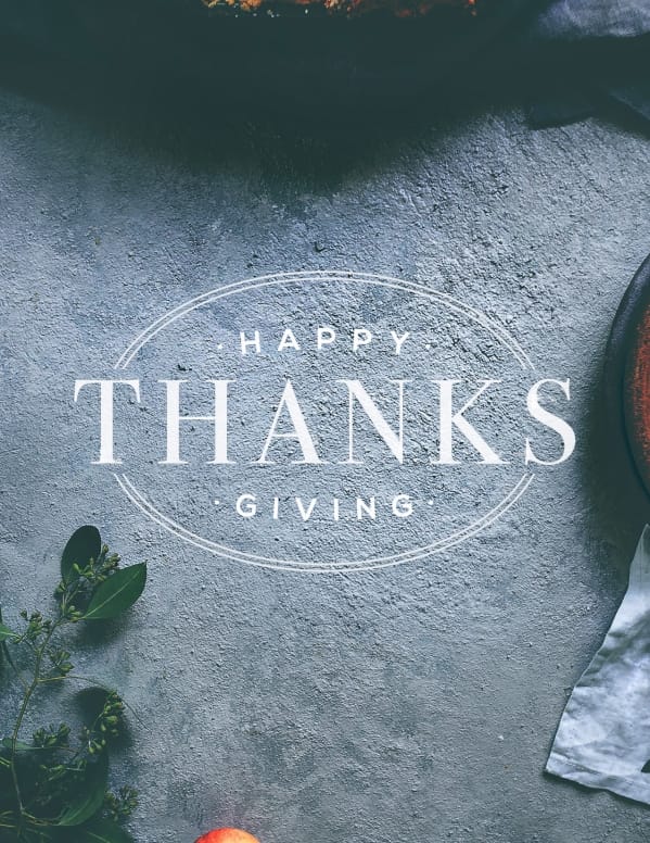 Thanksgiving Dinner Church Flyer