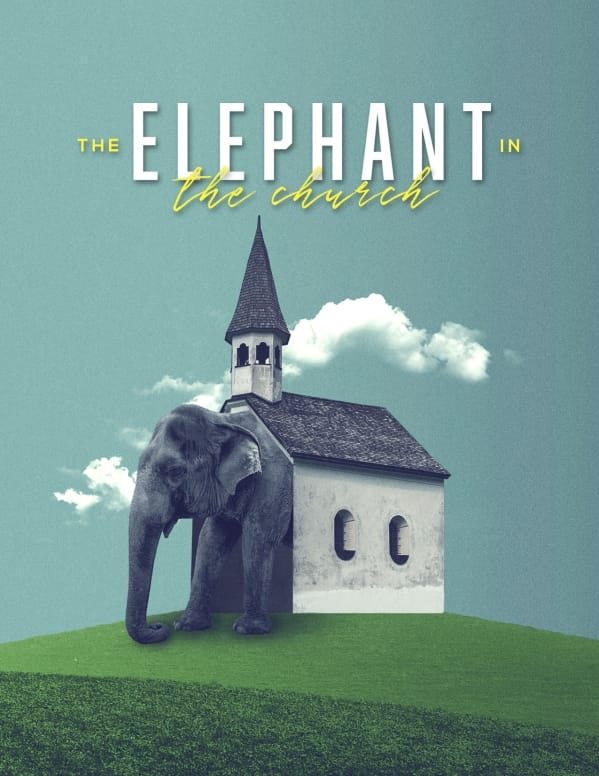 The Elephant In The Church Flyer Template