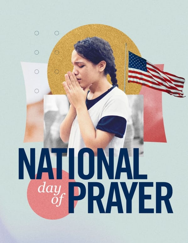 National Day Of Prayer Church Flyer