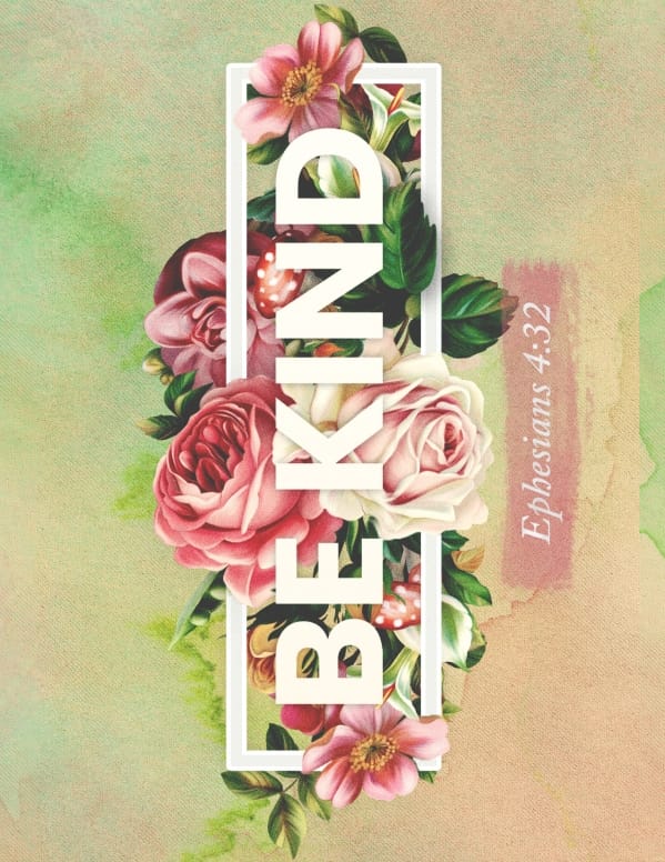 Be Kind Rose Church Flyer