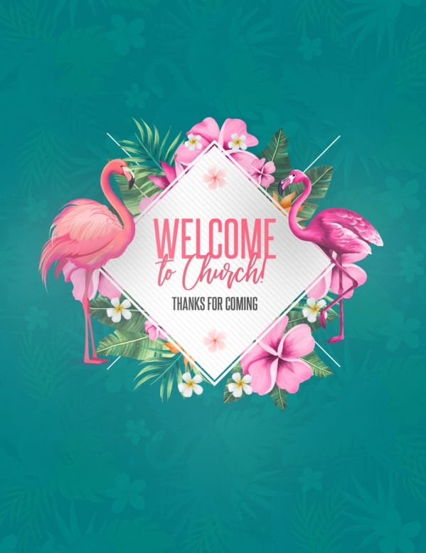 Flamingle Women's Group Church Flyer