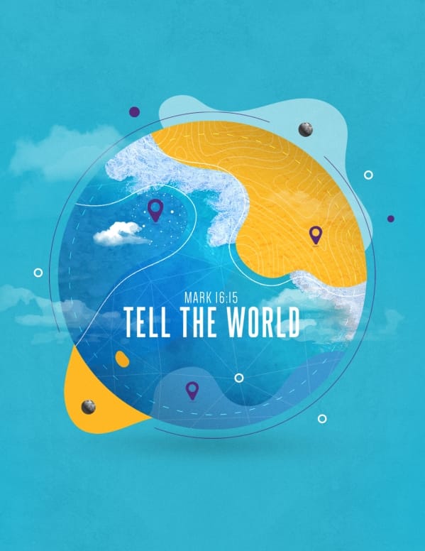 Tell The World Church Flyer