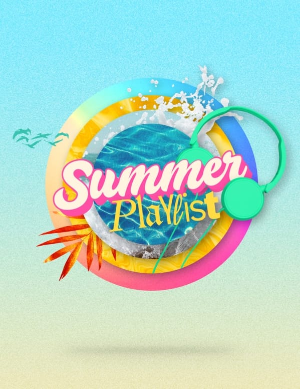 Summer Playlist Church Flyer