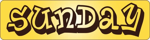 Sunday Clipart