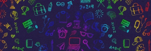 Back To School Website Banner Design