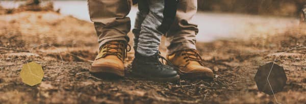Thank You Dad Shoes Church Website Banner