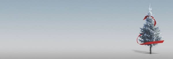 Merry Christmas White Christmas Church Website Banner