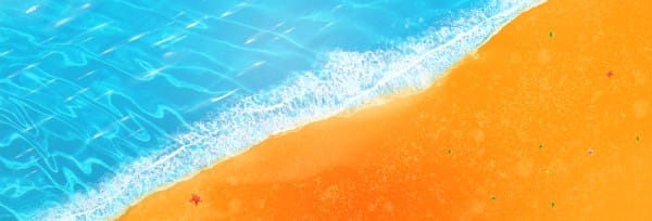 Church Summer Camp Beach Website Banner