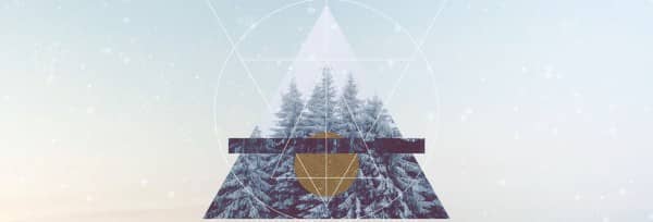 Merry Christmas Winter Church Website Banner