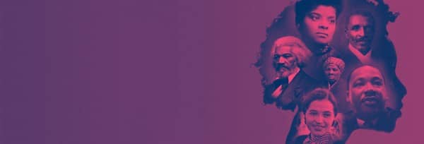 Black History Month Church Service Website Banner