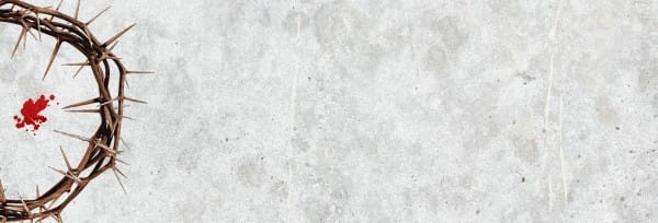 Crown of Thorns Good Friday Church Website Banner