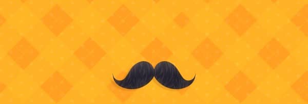 Father's Day Mustache Church Website Graphic