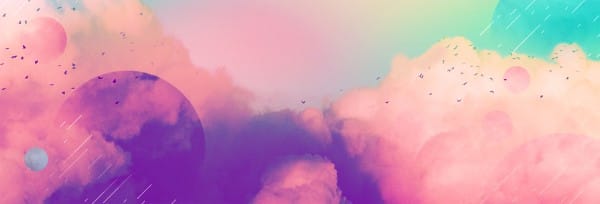 Vision Sunday Bright and Colorful Church Service Website Banner