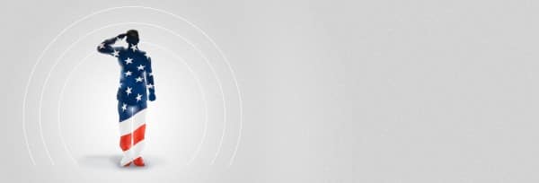 Veteran's Day Soldier Church Website Banner