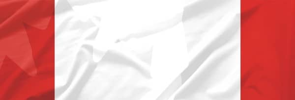 Canada Day Flag Church Website Banner