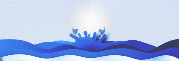 Baptism Sunday Blue Church Website Banner