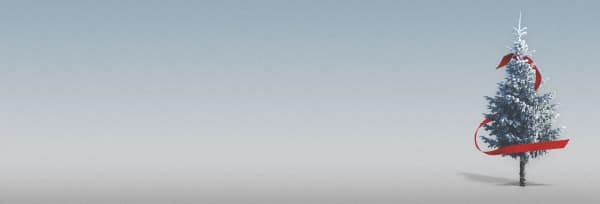 Merry Christmas White Christmas Church Website Banner