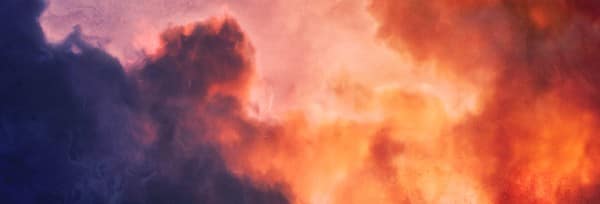 Pentecost Red Clouds Church Website Banner