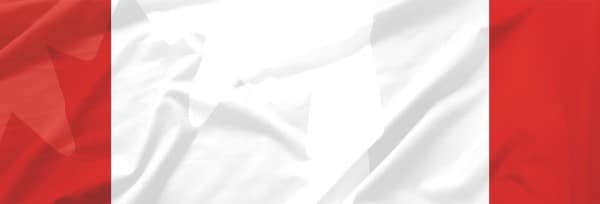 Canada Day Flag Church Website Banner