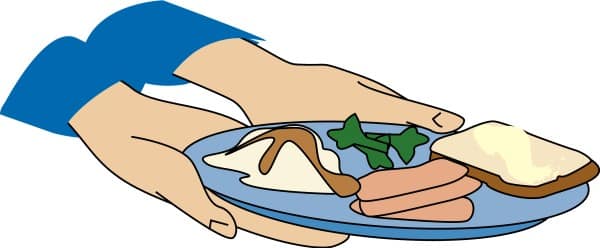 Church Cafeteria Plate