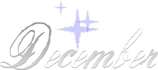 Silver Sparkling December