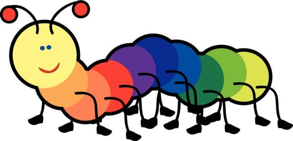 Rainbow Caterpillar