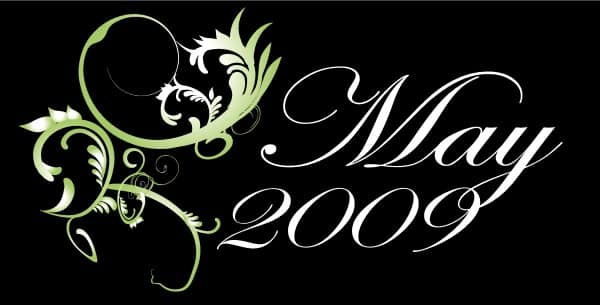 May 2009 Clipart