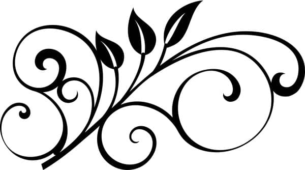 Sky And Earth Black And White Clipart