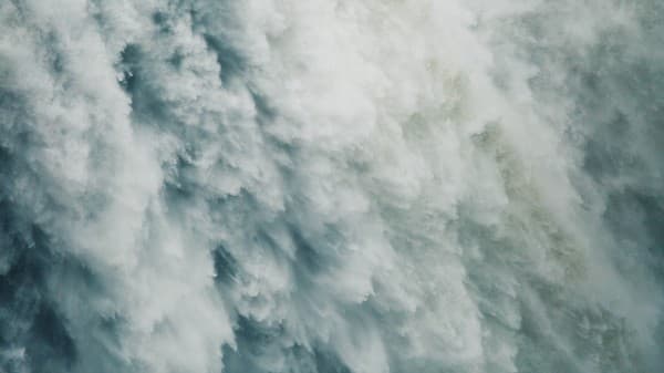 Snow Avalanche Nature Religious Stock Photo