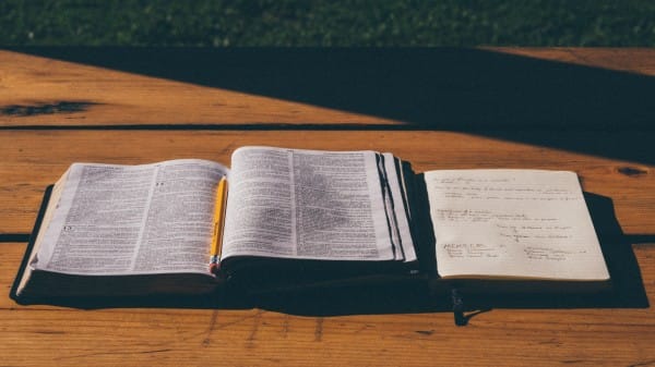 Bible Study Christian Stock Devotional Image