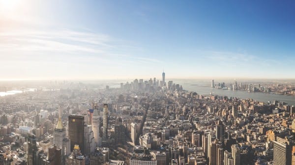 New York City Skyline Stock Photo