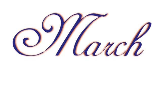 Elegant Navy Blue March