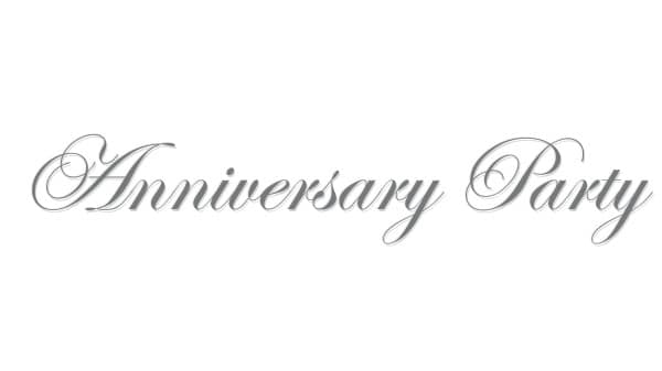Elegeant Silver Anniversary Wordart