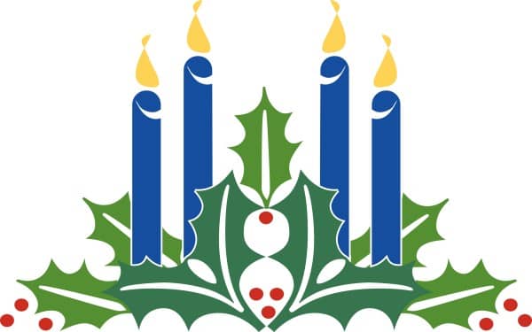 Advent Candles Clipart Christmas