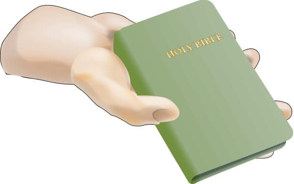 Holy Bible in Hand