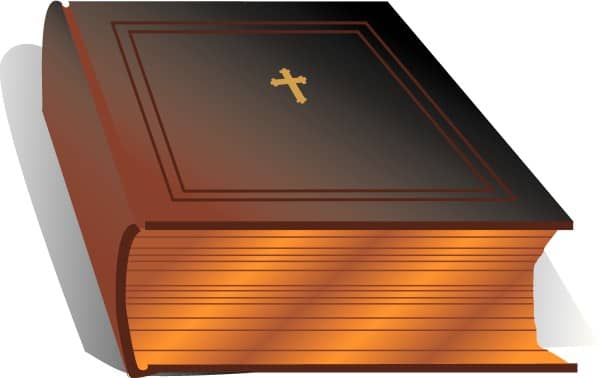 Bible with Gold Leaf