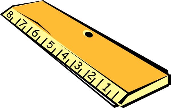 Wooden Ruler