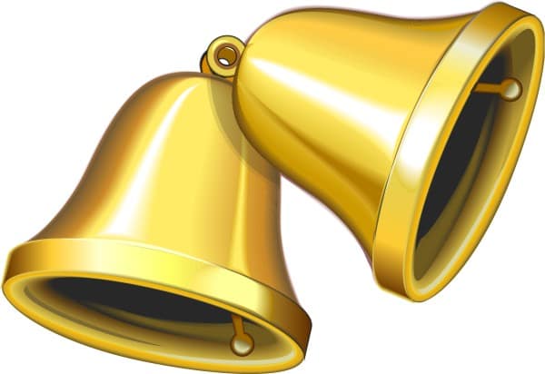 Ringing Bells Used for Festive Holiday Occasion