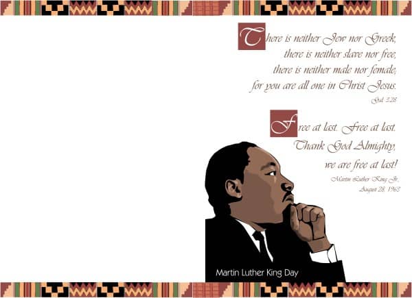 Martin Luther King Free at Last
