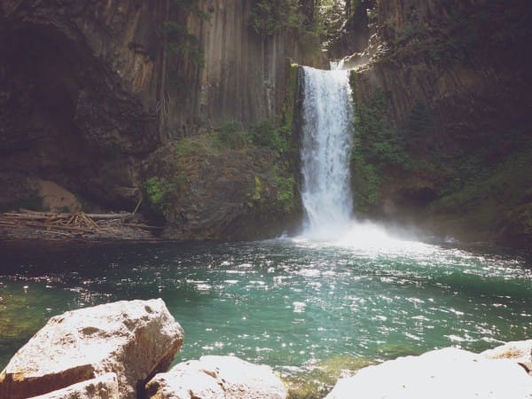 Majestic Waterfall Worship Background