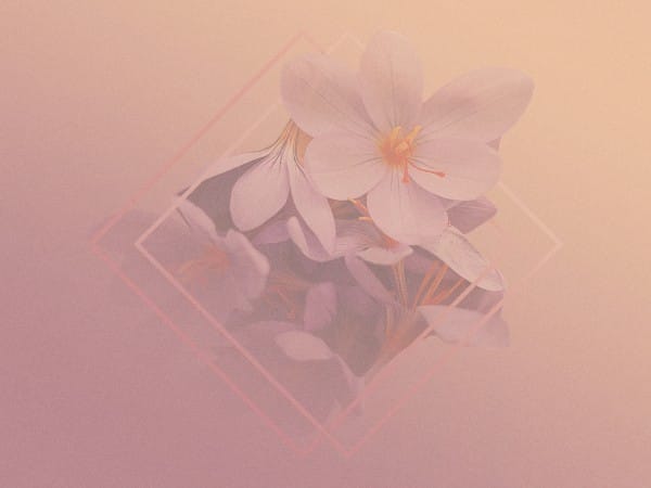 Purple Flower Christian Worship Background