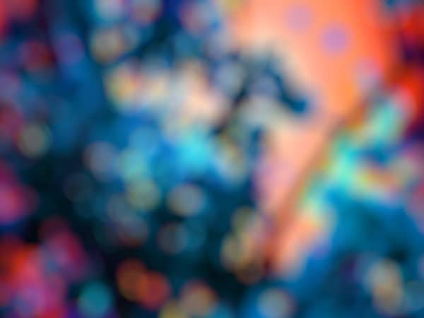 Colorful Bokeh Worship Background Image