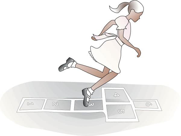 Hopscotch Girl