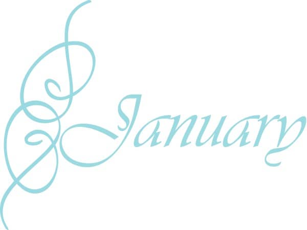 Month of January